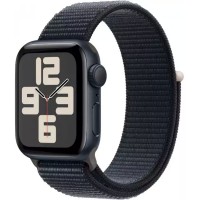 Умные часы Apple Watch SE 2 44 мм (алюминиевый корпус, полуночный/полуночный, нейлоновый ремешок)