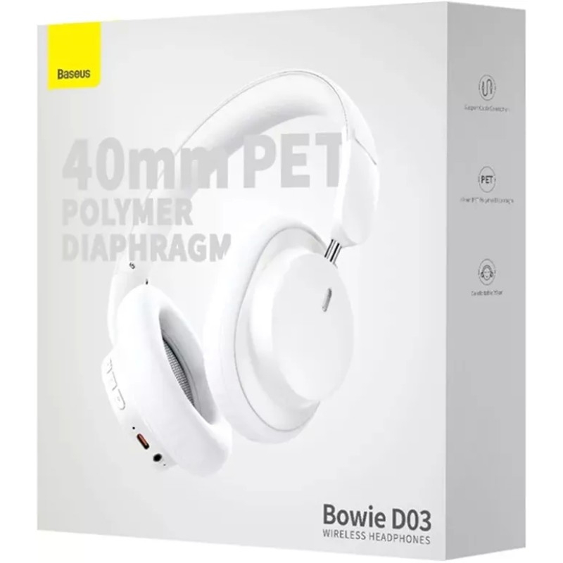 Наушники Baseus Bowie D03 (белый)