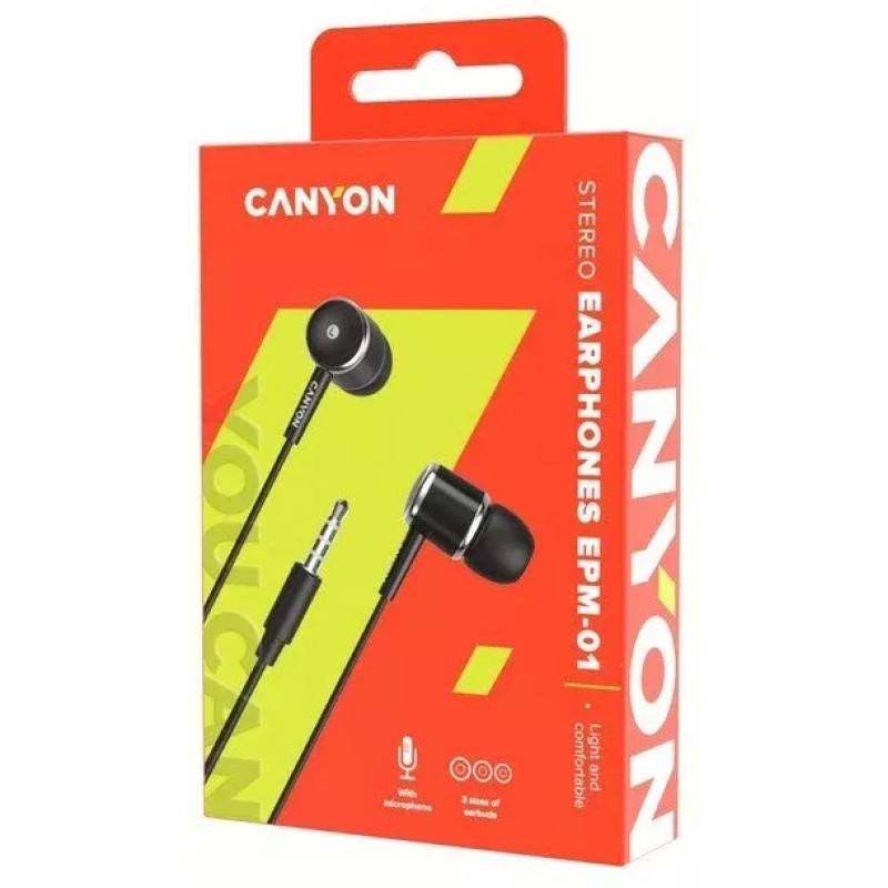 Наушники Canyon EPM-01 (черный)