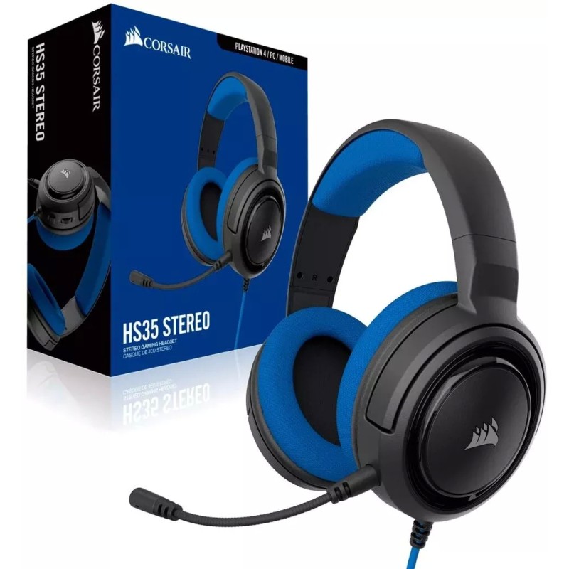 Наушники Corsair HS35 (синий)