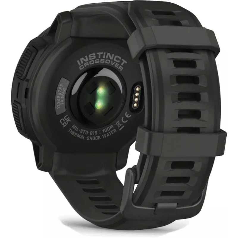 Умные часы Garmin Instinct Crossover Solar 45 мм (черный)