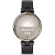 Умные часы Garmin Lily (кремово-золотистый, черный/кожаный ремешок)