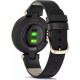 Умные часы Garmin Lily (кремово-золотистый, черный/кожаный ремешок)
