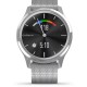 Гибридные умные часы Garmin Vivomove Luxe Silver