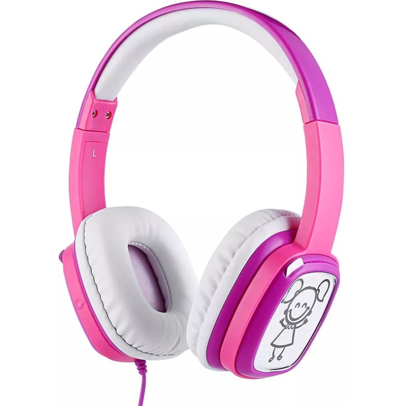 Наушники Harper HN-302 Pink/Violet