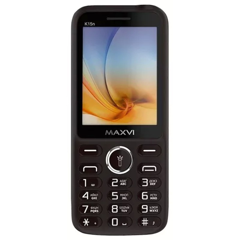 Мобильный телефон Maxvi K15n (коричневый)