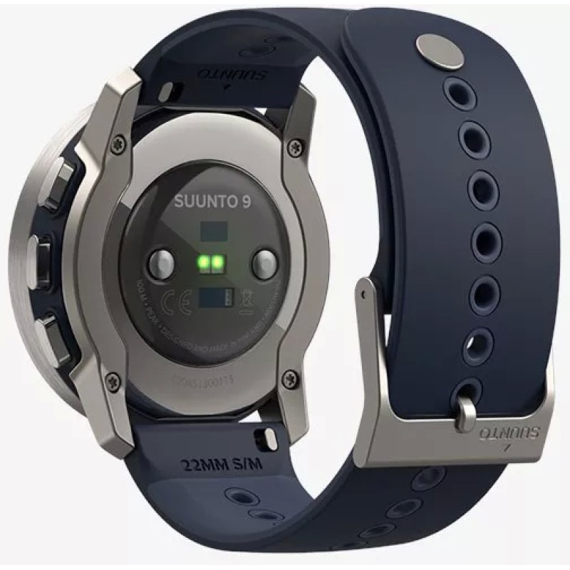 Умные часы Suunto 9 Peak Titanium (синий гранит)