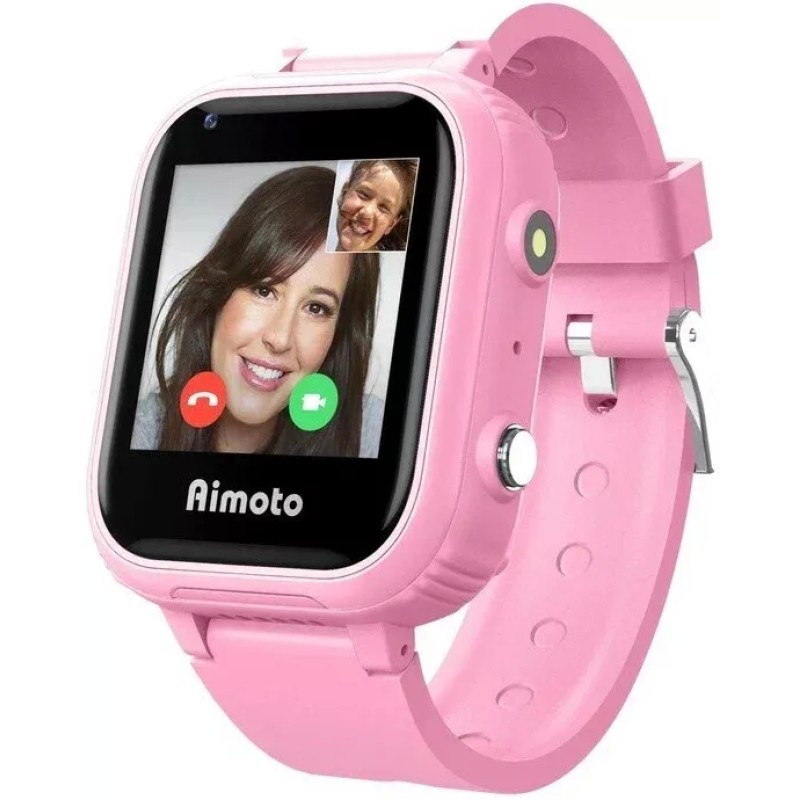 Детские умные часы Aimoto Pro 4G (фламинго)