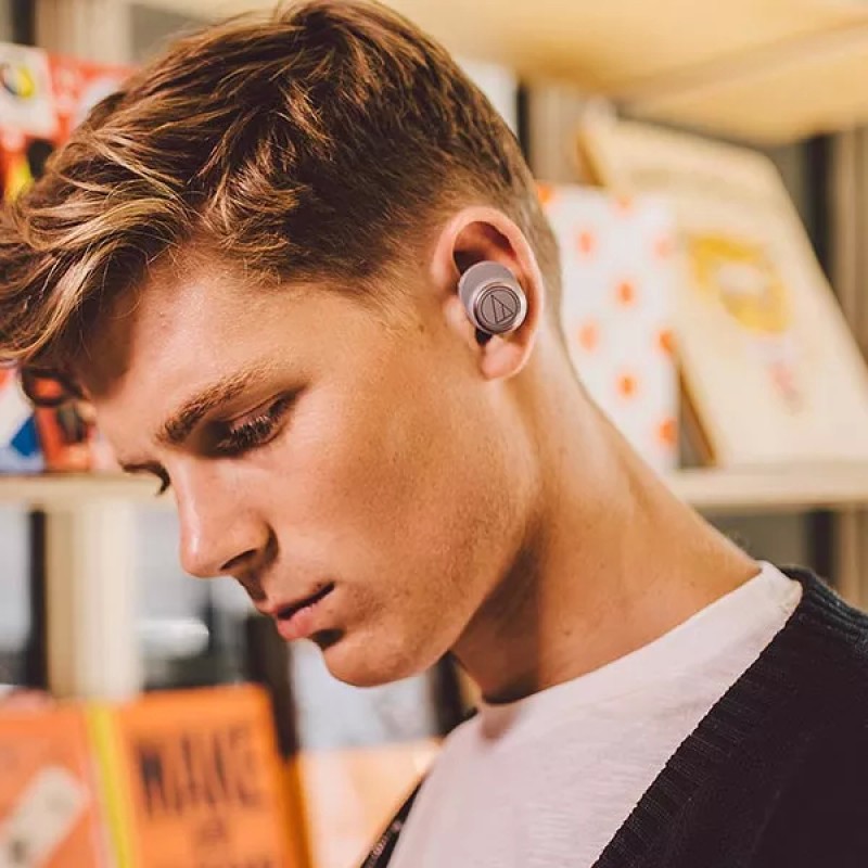 Наушники Audio-Technica ATH-CKR7TW Gray