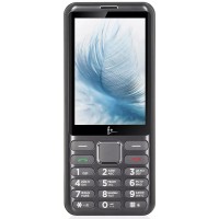 Мобильный телефон F+ S350 (темно-серый)