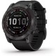 Умные часы Garmin Fenix 7X Sapphire Solar 51 мм (серый карбон/черный)