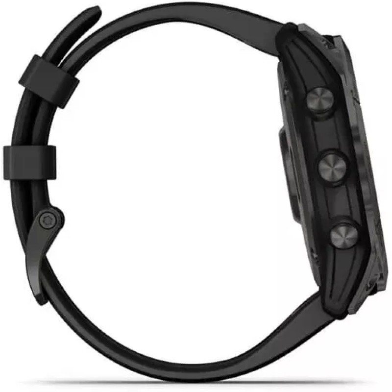 Умные часы Garmin Fenix 7X Sapphire Solar 51 мм (серый карбон/черный)