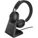 Наушники Jabra Evolve2 65 UC Stereo USB-A Desk (черный)