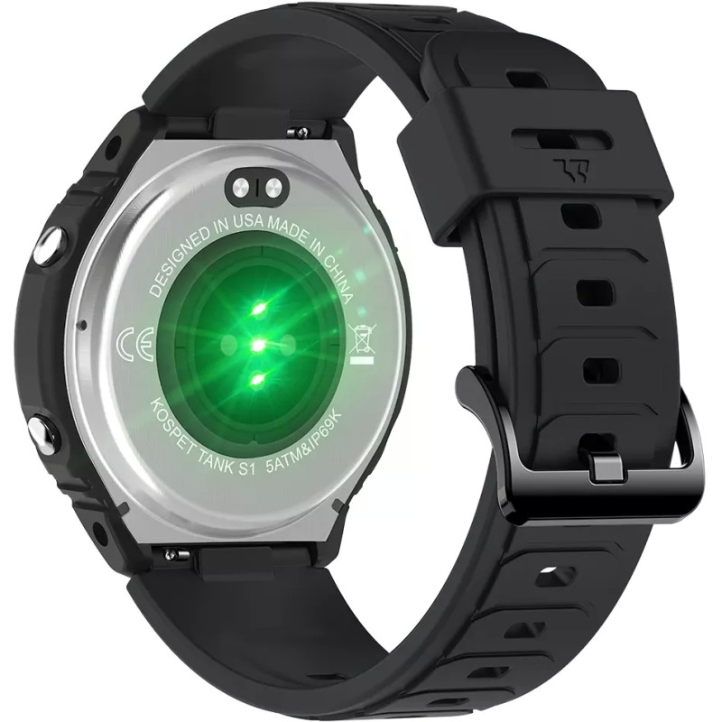 Умные часы Kospet Tank S1 (черный)