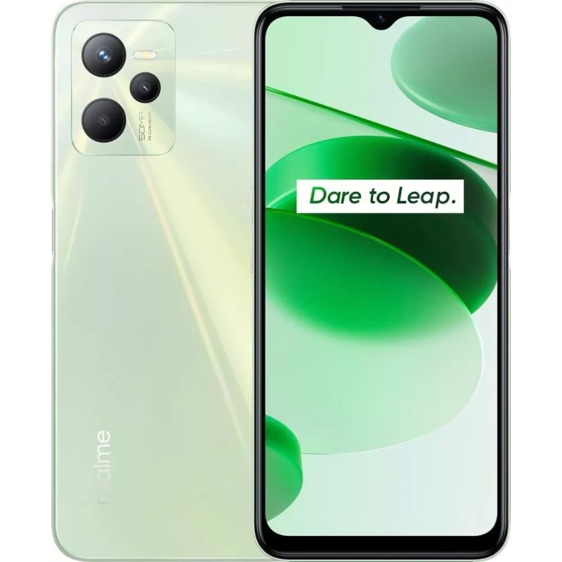 Смартфон Realme C35 RMX3511 4GB/128GB без NFC зеленый (международная версия)