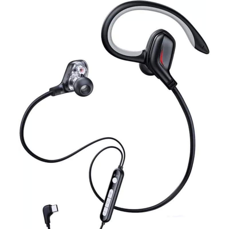 Наушники Baseus Gamo C18 (черный/серый)