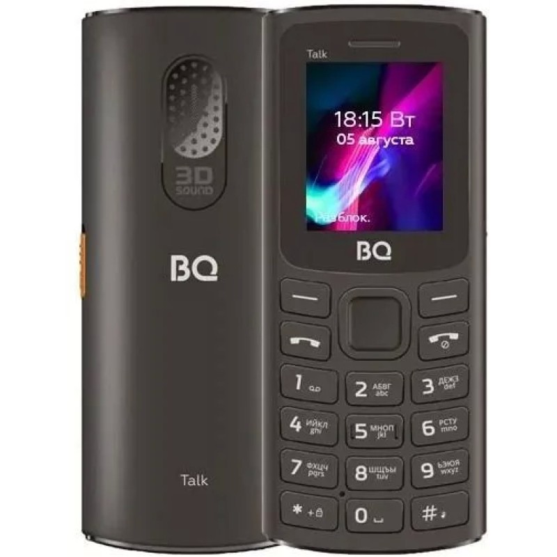 Мобильный телефон BQ BQ-1862 Talk (черный)