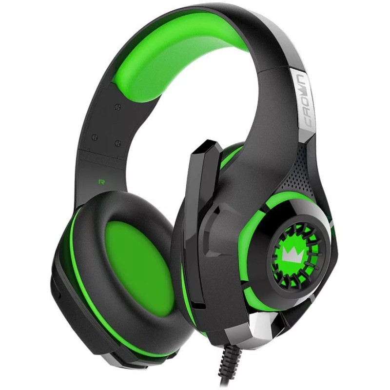 Наушники Crown CMGH-101T (зеленый)