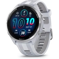 Умные часы Garmin Forerunner 965 (белый/серый)