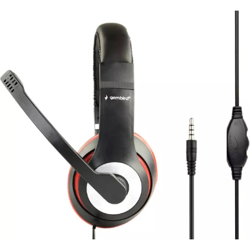 Наушники Gembird MHS-03-BKRD