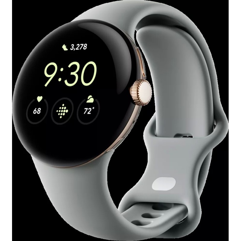 Умные часы Google Pixel Watch (золотистый шампань/ореховый)