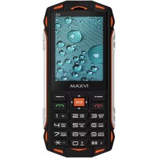 Мобильный телефон Maxvi R3 (оранжевый)