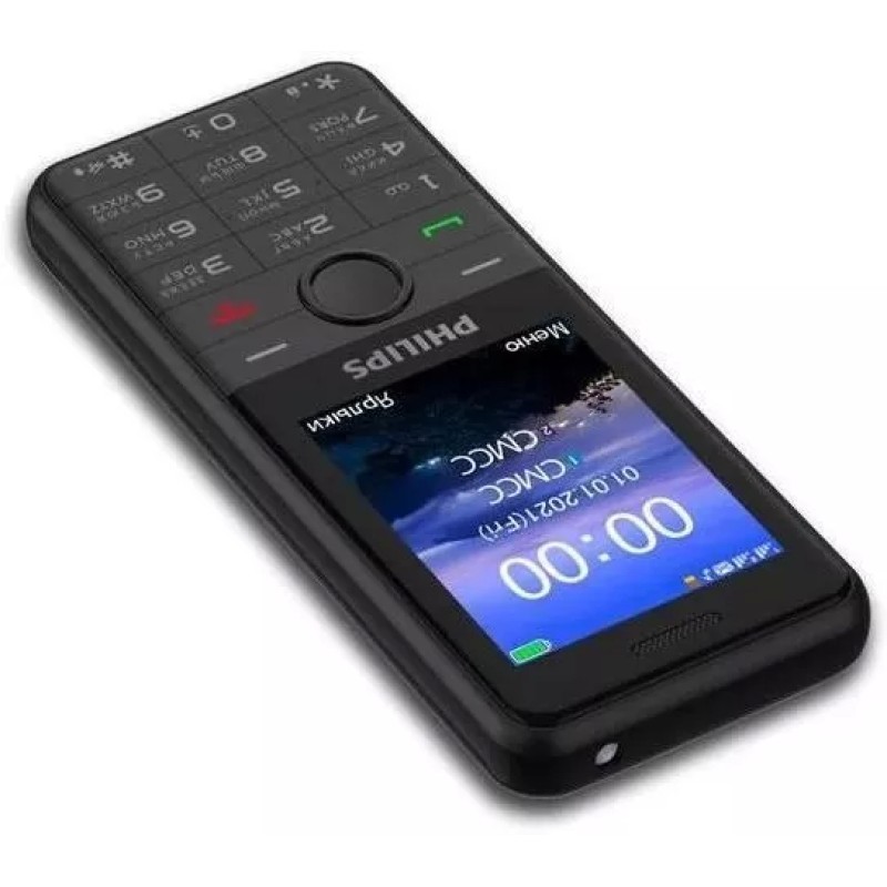 Мобильный телефон Philips Xenium E172 (черный)
