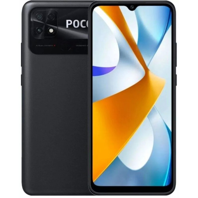 Смартфон POCO C40 4GB/64GB черный (международная версия)