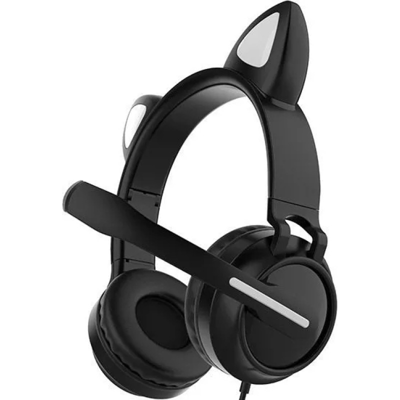 Наушники QUMO Game Cat (черный)