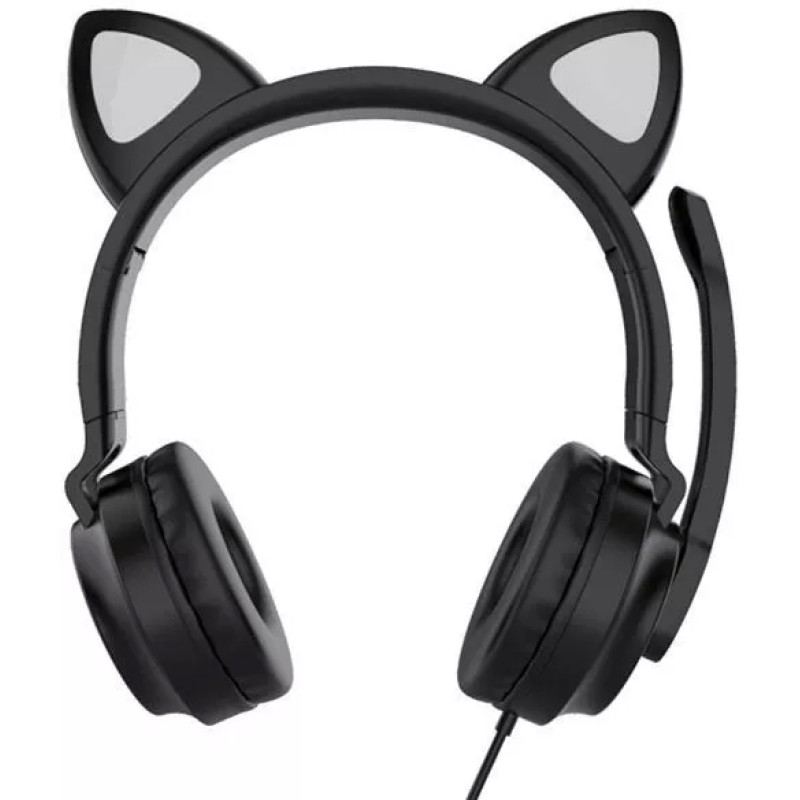Наушники QUMO Game Cat (черный)