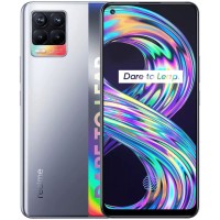 Смартфон Realme 8 6GB/128GB с NFC (кибер серебристый)