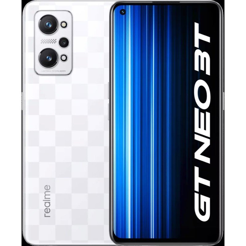 Смартфон Realme GT Neo 3T 80W 8GB/128GB белый (международная версия)