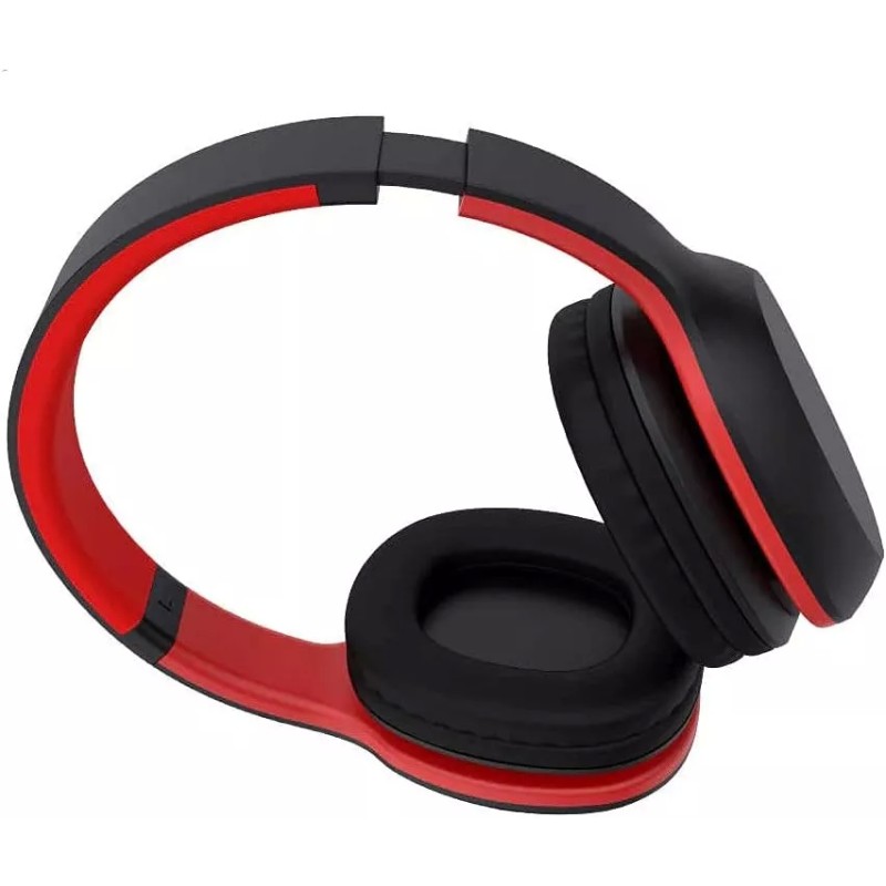 Наушники Celebrat A18 (черный/красный)