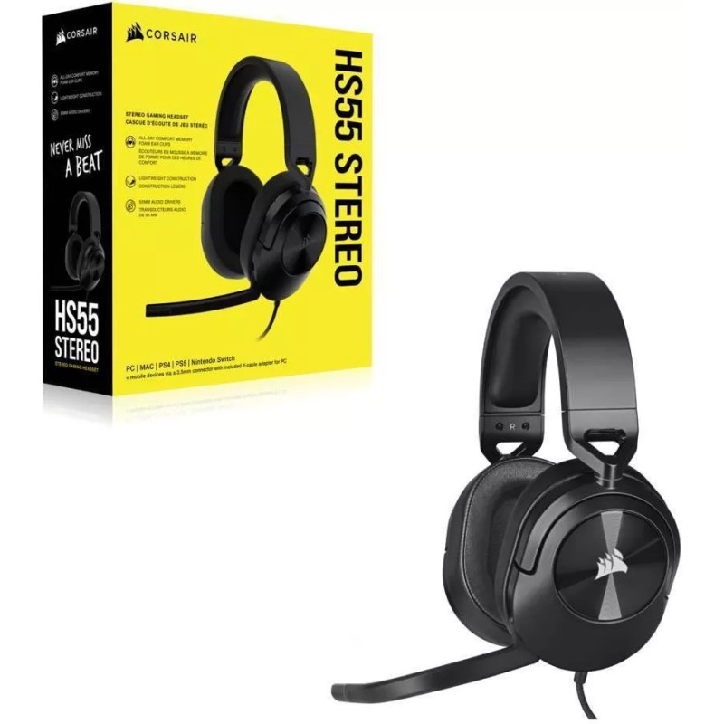 Наушники Corsair HS55 (черный)