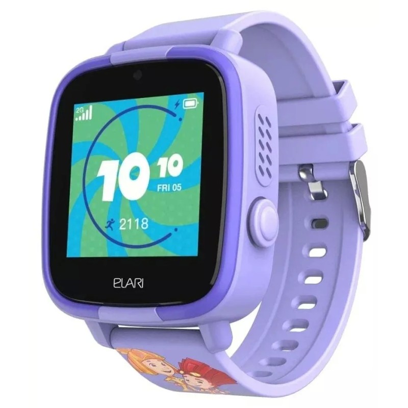 Детские умные часы Elari FixiTime Fun (сиреневый)