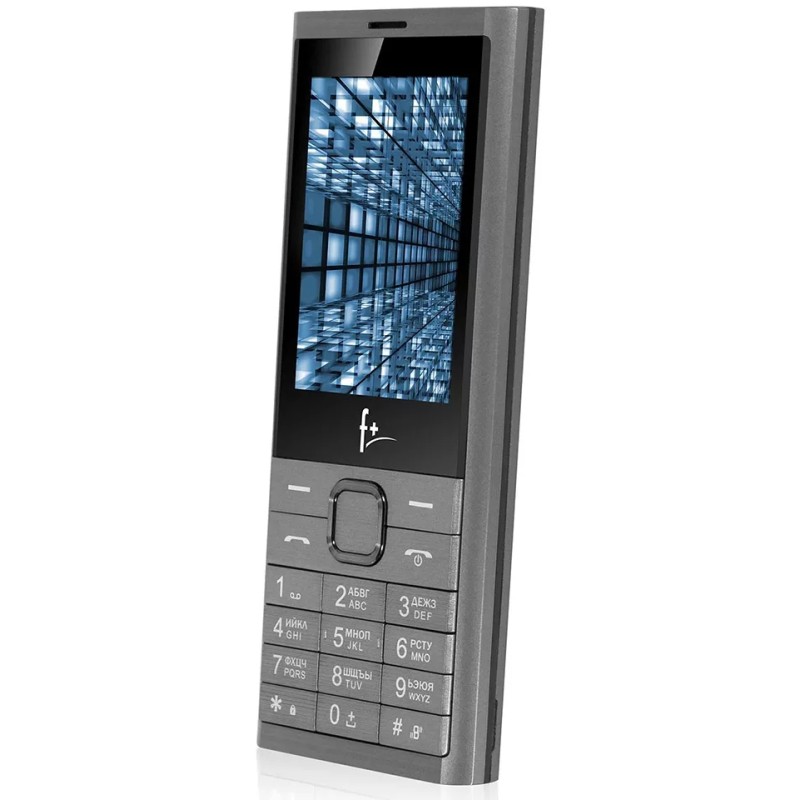 Мобильный телефон F+ B280 (темно-серый)