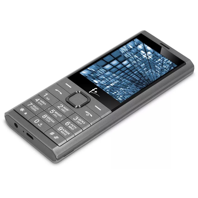 Мобильный телефон F+ B280 (темно-серый)