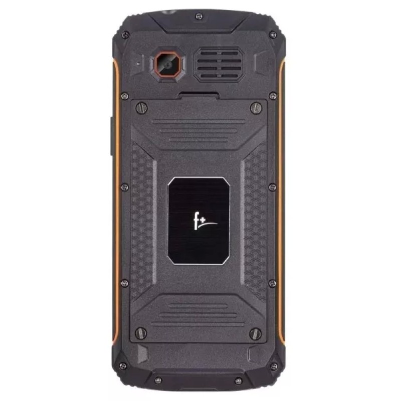 Мобильный телефон F+ R280 (черный/оранжевый)