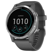 Умные часы Garmin Vivoactive 4 (серый/серебристый)