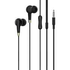 Наушники Hoco M58 (черный/золотистый)