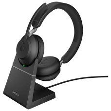 Наушники Jabra Evolve2 65 MS Stereo USB-A Desk (черный)