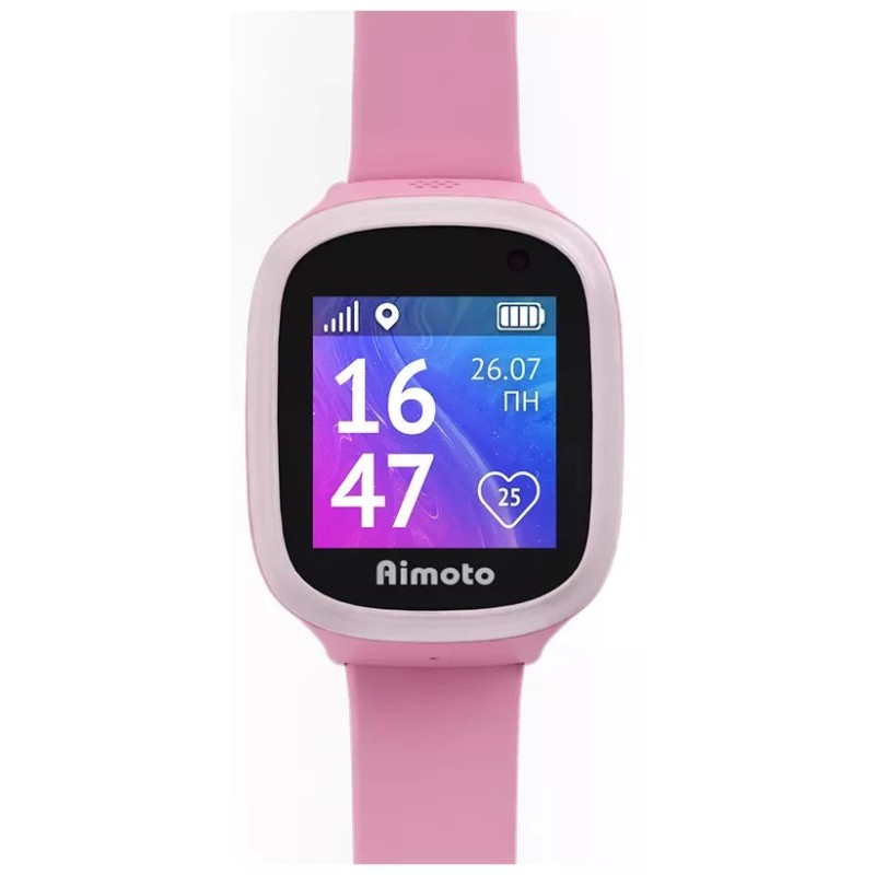 Детские умные часы Кнопка Жизни Aimoto Start 2 (розовый)