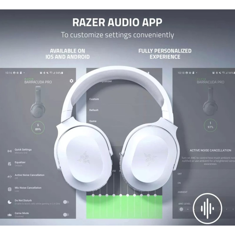 Наушники Razer Barracuda X 2022 (белый)