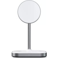 Беспроводное зарядное Satechi 2-in-1 Magnetic Wireless Charging Stand