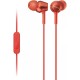 Наушники Sony MDR-EX255AP (красный)