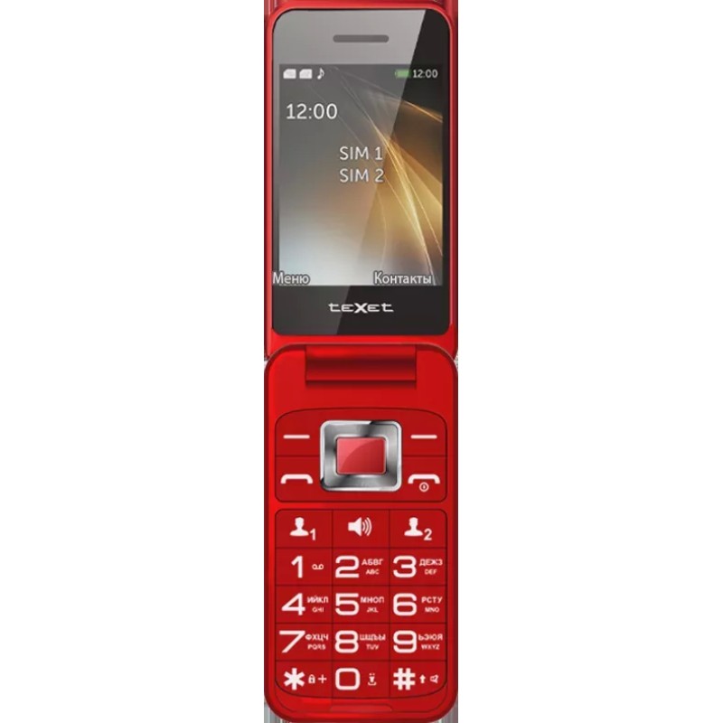 Мобильный телефон TeXet TM-B419 (красный)
