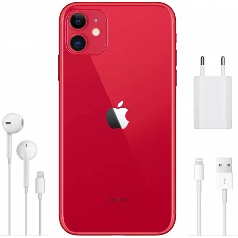Смартфон Apple iPhone 11 64Gb Dual SIM Red