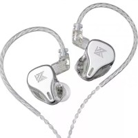 Наушники KZ Acoustics DQ6 без микрофона (серебристый)