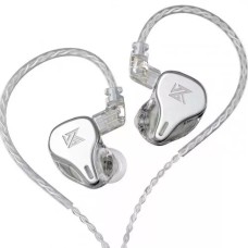 Наушники KZ Acoustics DQ6 без микрофона (серебристый)