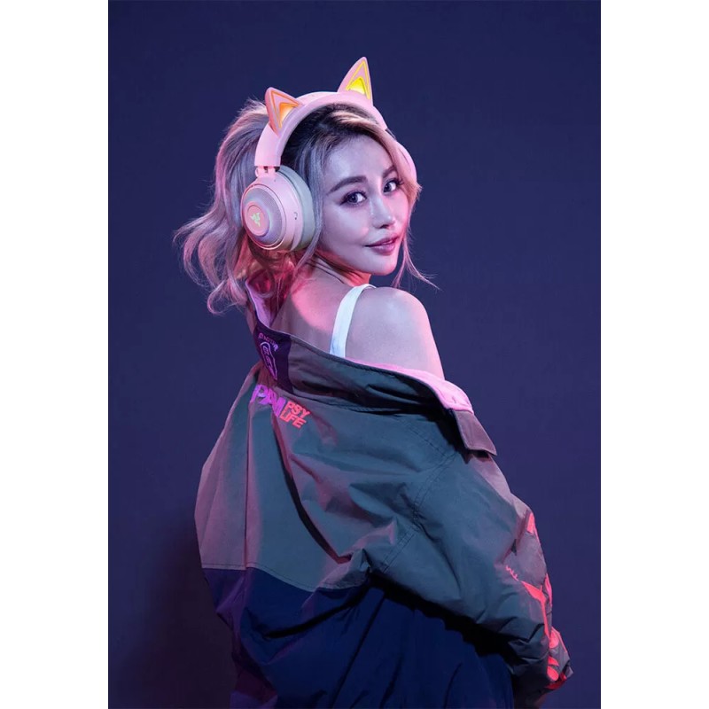 Наушники Razer Kraken Kitty (розовый)